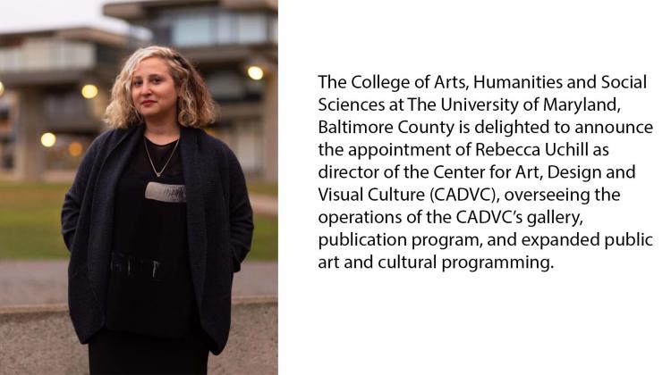 Alumni News: Rebecca Uchill appointed director of the CADVC at UMBC