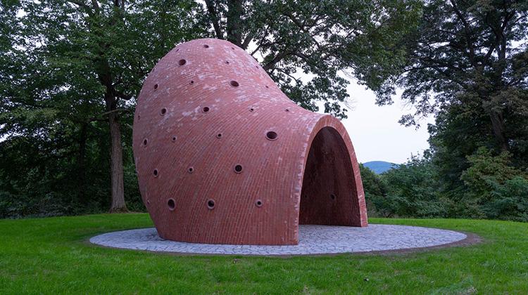 'Lookout,' a large-scale work by the eminent sculptor Martin Puryear, i